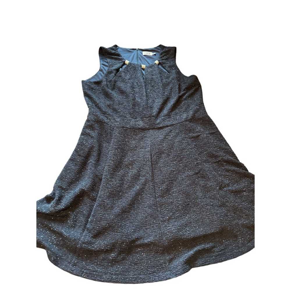 Eliza J 22W Plus Size Dress Stretchy Sparkle Dres… - image 1