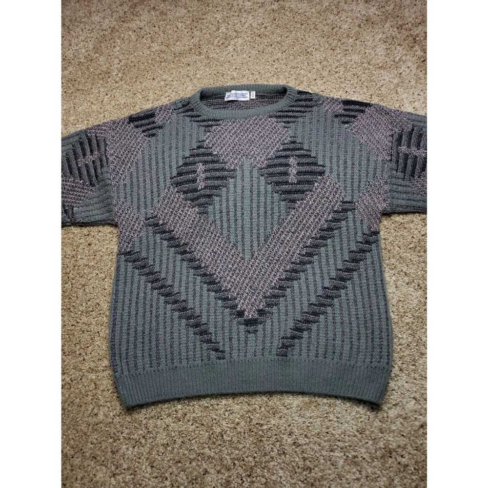 Pronto Uomo Vintage Pronto Uomo Knit Sweater Medi… - image 3