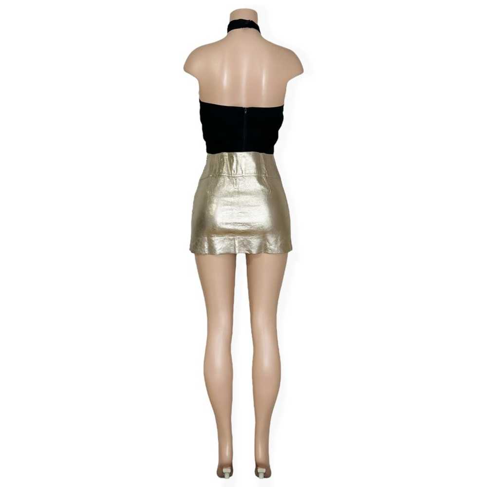 Ba&sh Leather mini skirt - image 7