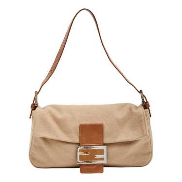 Fendi Baguette cloth handbag - image 1