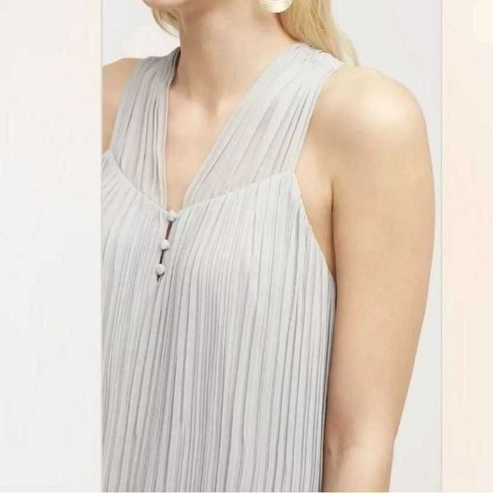 Anthropologie HD in Paris Grey Pleated Accordion … - image 3