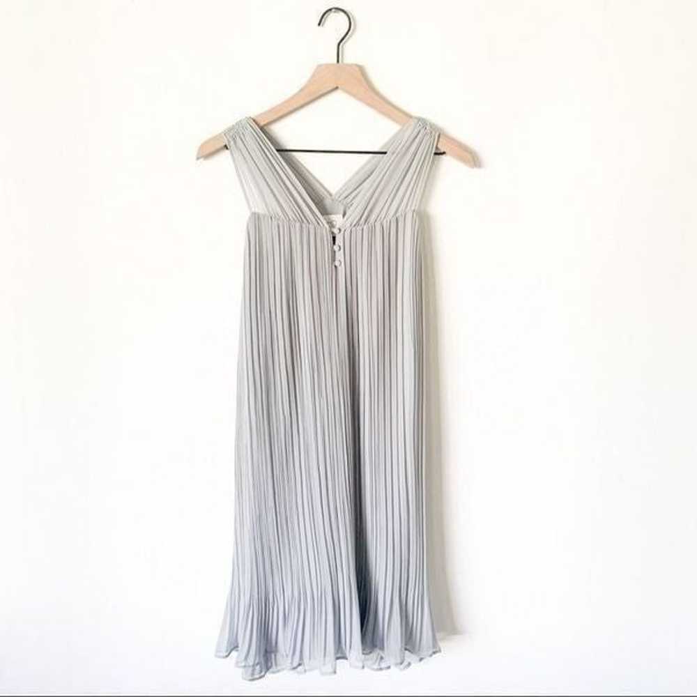 Anthropologie HD in Paris Grey Pleated Accordion … - image 4