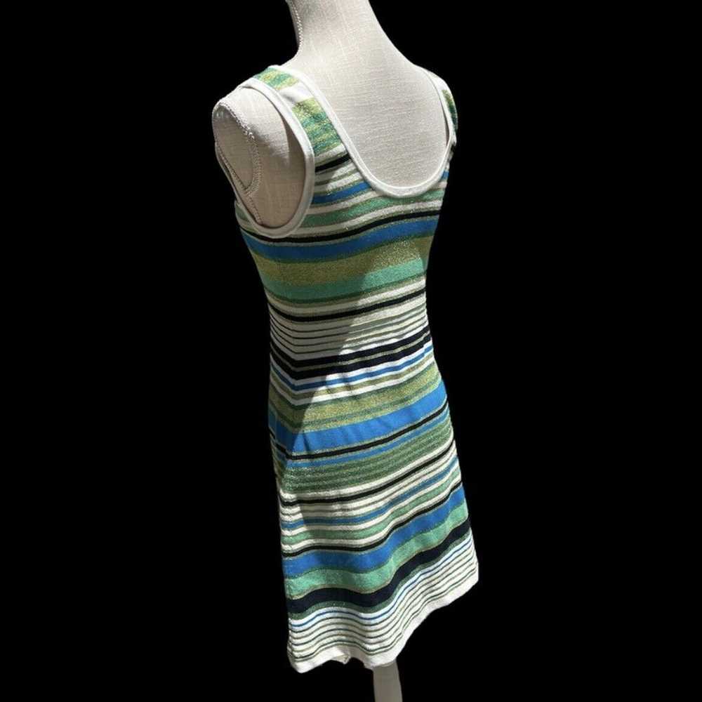 Veronica Beard Sleeveless Striped Dress Size Small - image 4