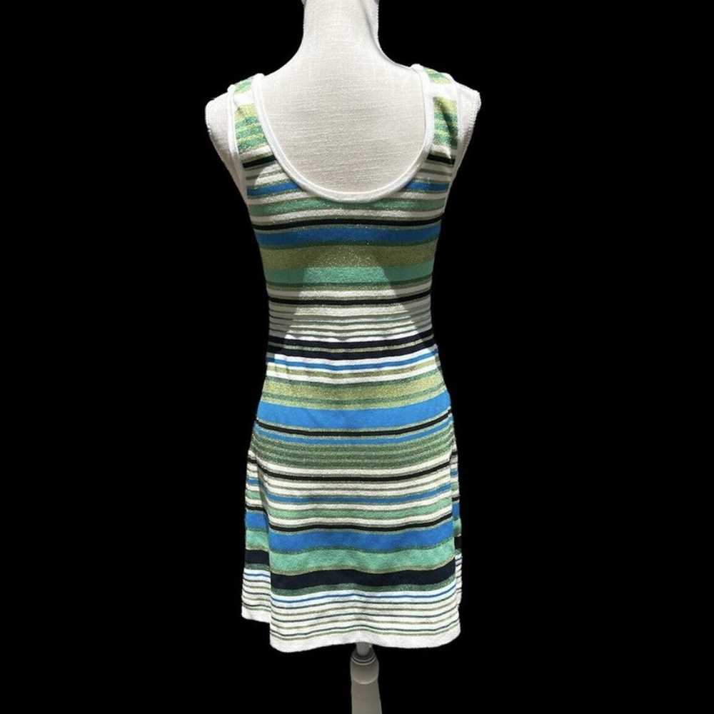 Veronica Beard Sleeveless Striped Dress Size Small - image 5