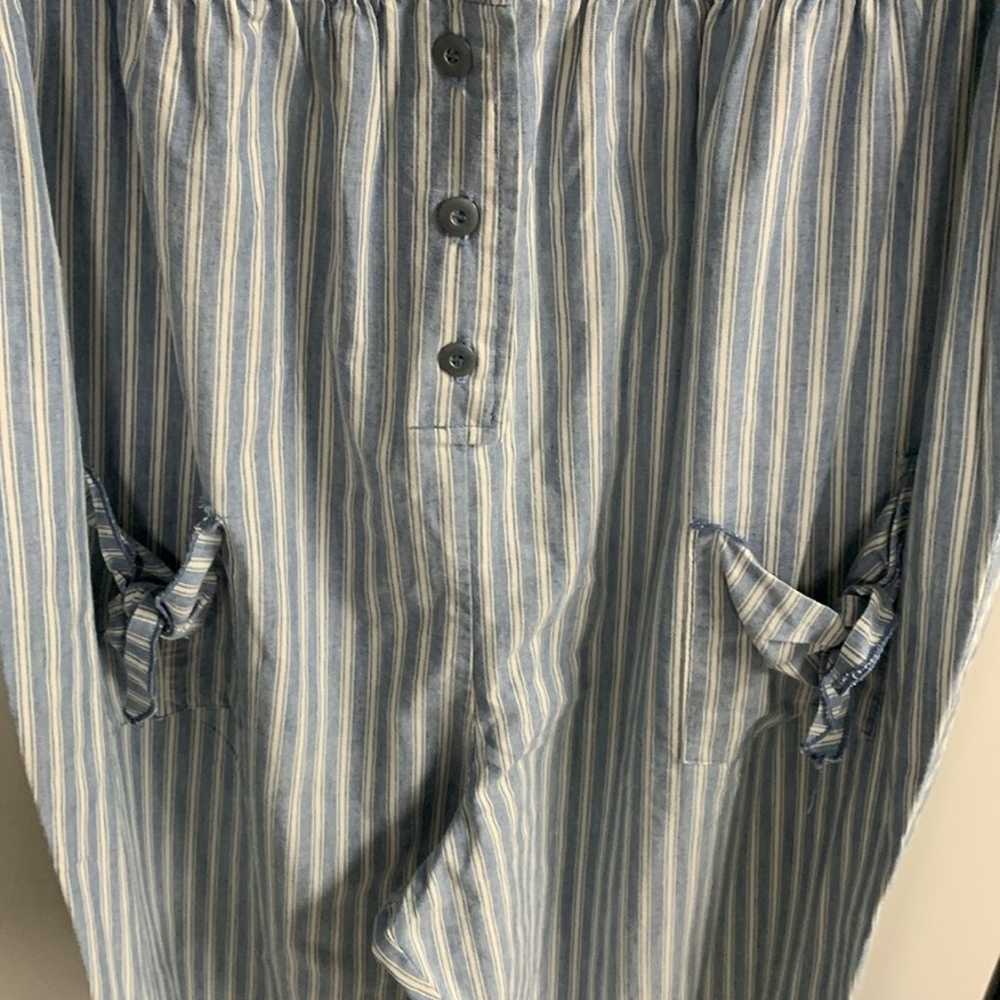 Vintage Pockets Striped Jumpsuit Size M/L. In exc… - image 3