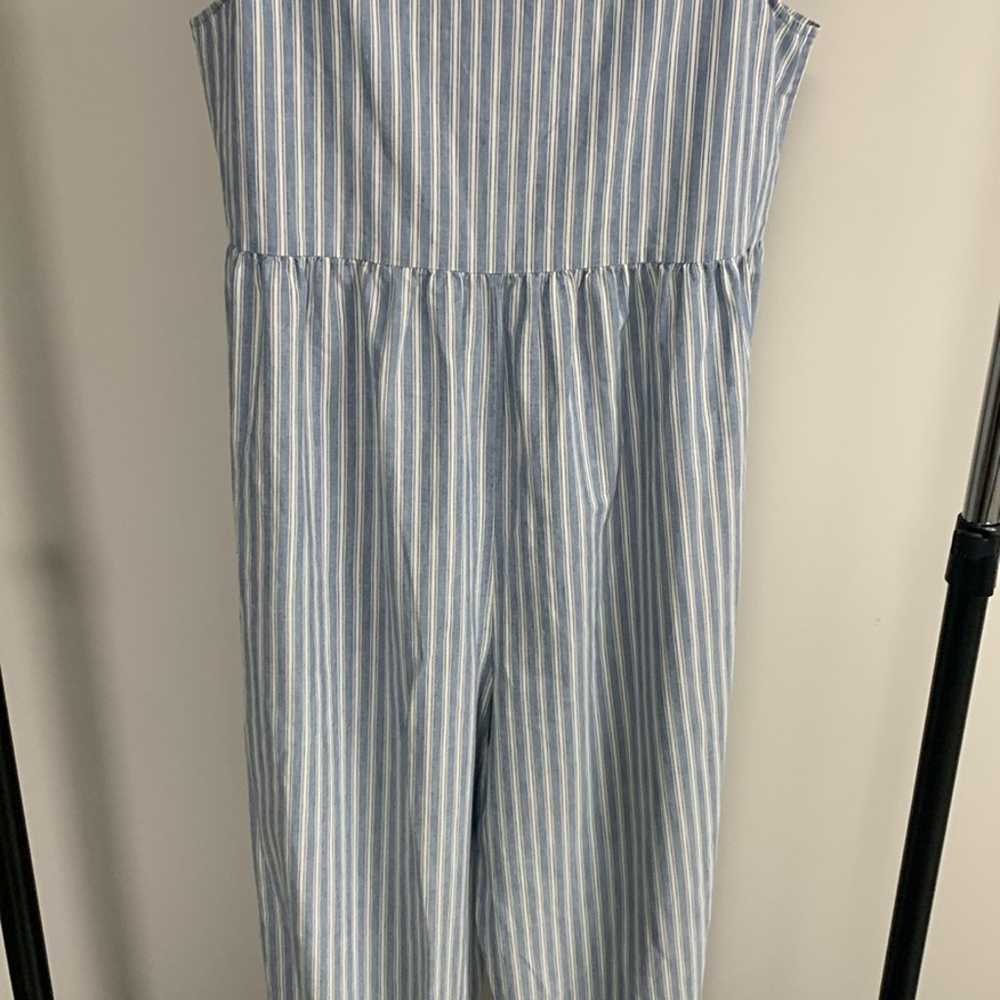 Vintage Pockets Striped Jumpsuit Size M/L. In exc… - image 5