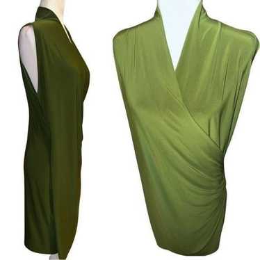 Norma Kamali Faux Wrap Dress Size Large - image 1