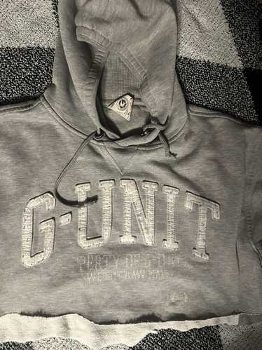 Streetwear × Vintage G-unit vintage cropped hoodi… - image 1