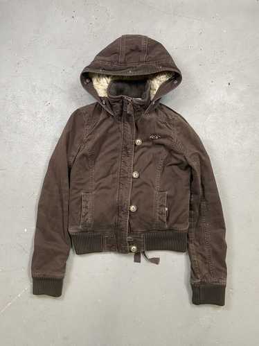 Hollister Vintage rare hollister fur lined hooded 