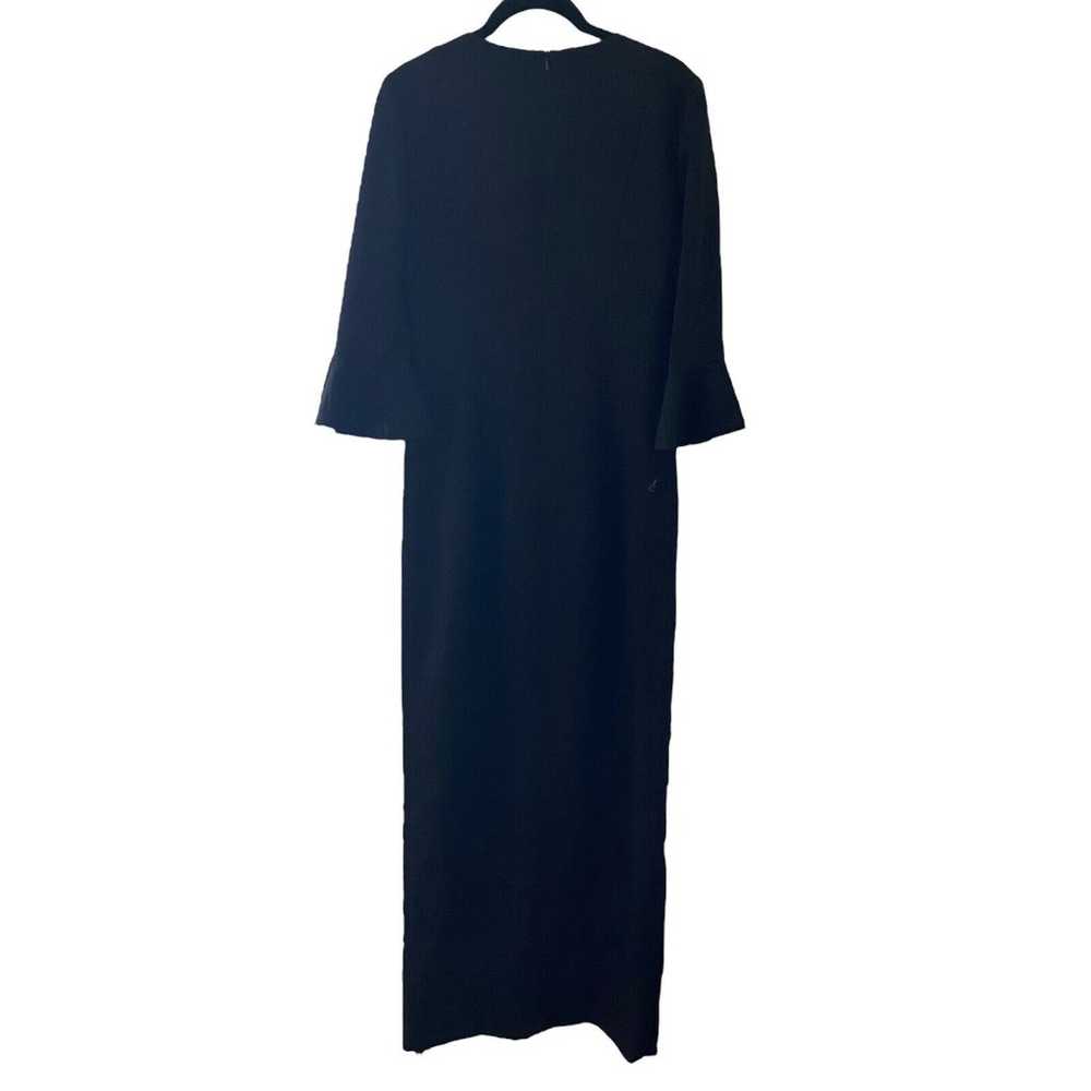 Black Halo EVE Womens Size 4 Gown Maxi Dress Bell… - image 10