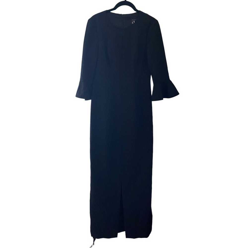 Black Halo EVE Womens Size 4 Gown Maxi Dress Bell… - image 1