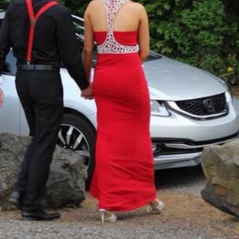 Prom dress, party dress, red - image 3