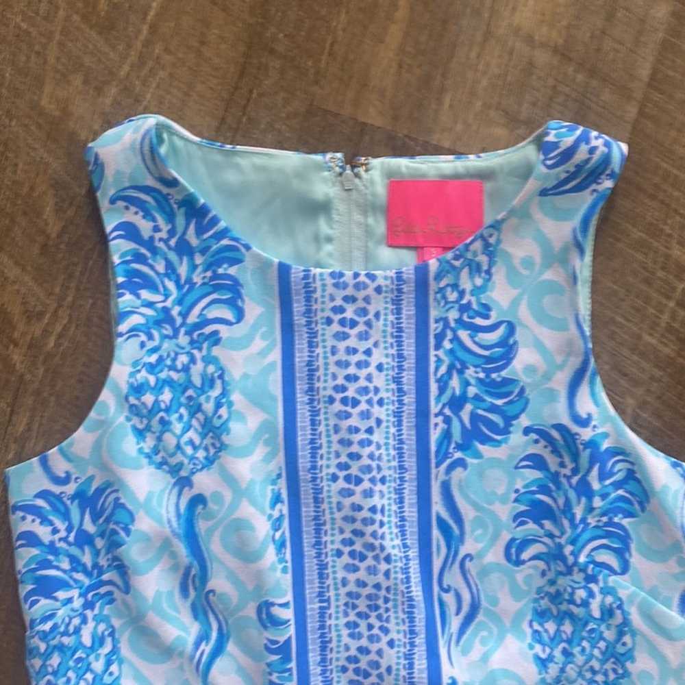 Lilly Pulitzer Donna Romper Bennet Blue Out Of Th… - image 4