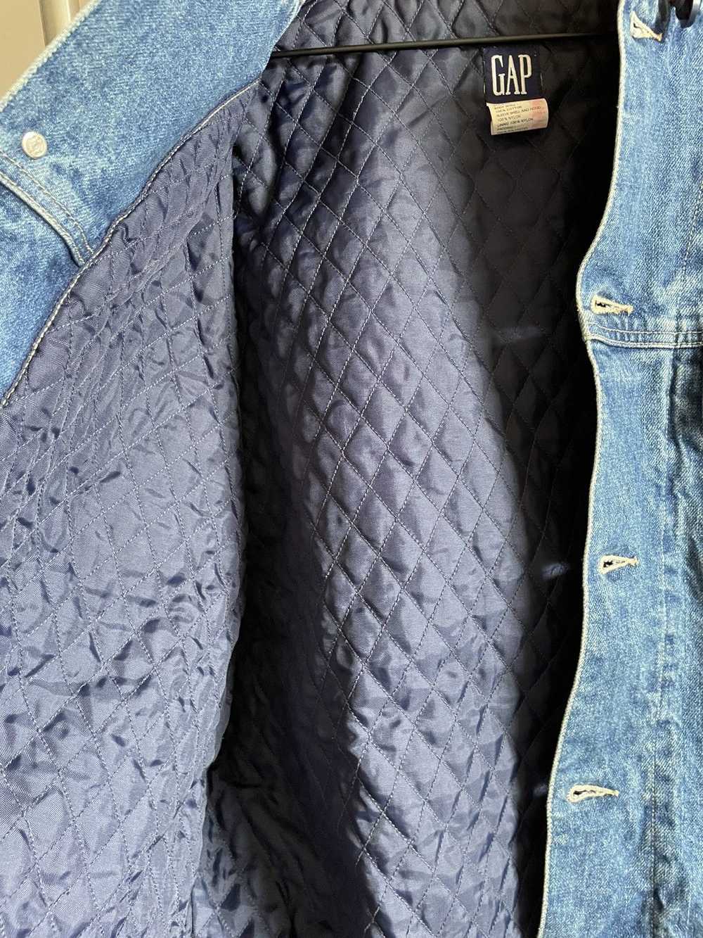 Gap × Vintage Gap Denim Jacket worn by Drake - image 6