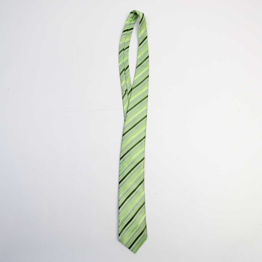 Puccini Necktie Men's Green Used - image 1