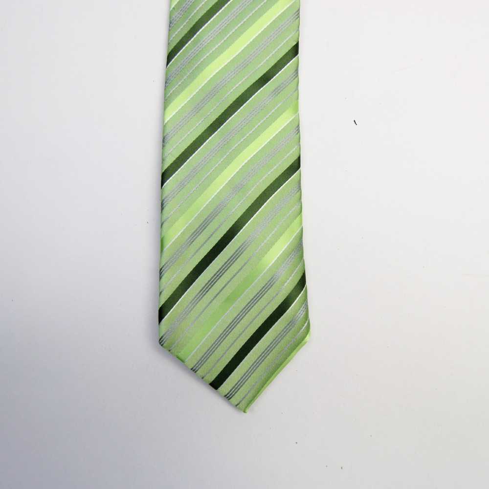 Puccini Necktie Men's Green Used - image 3