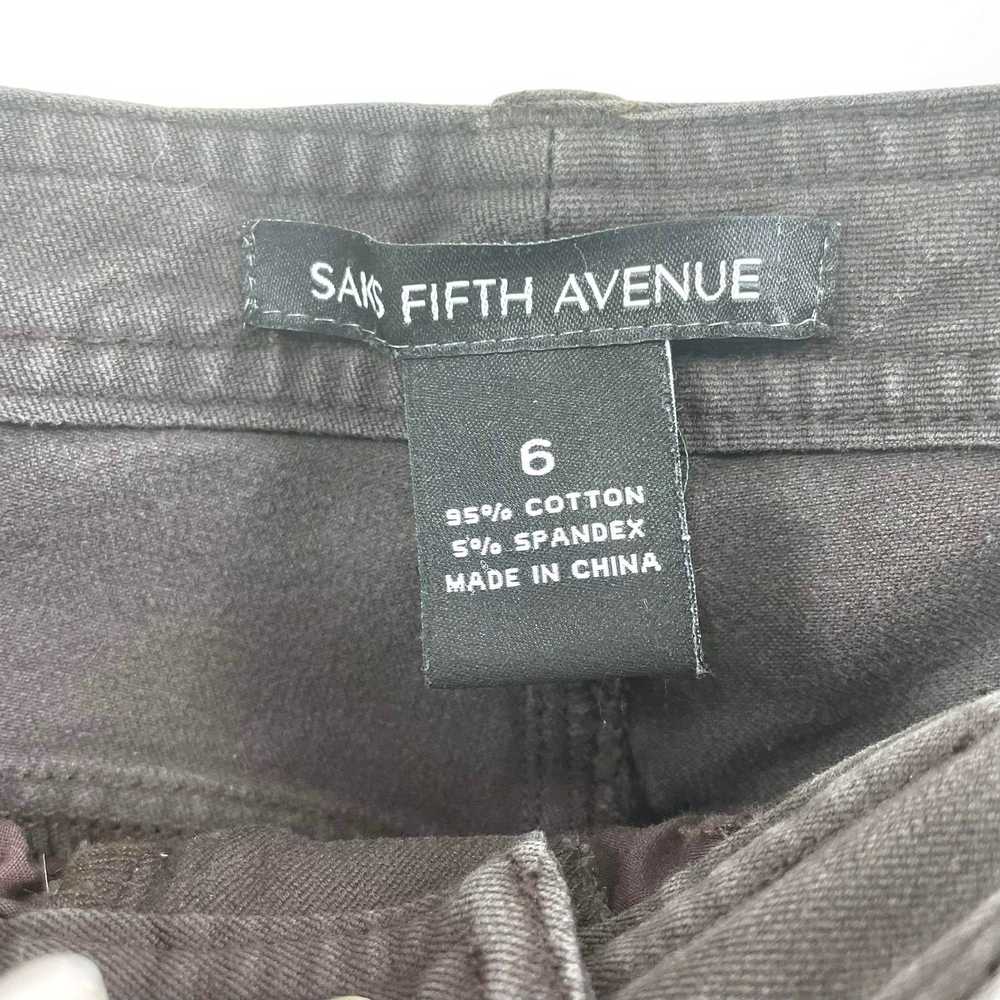Saks Fifth Avenue SAKS FIFTH AVENUE Dark Brown Bo… - image 3