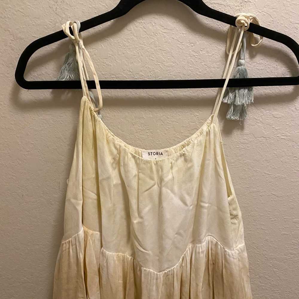 Storia Muted Tie-Dye Trapeze Mini Dress. NWOT - image 7