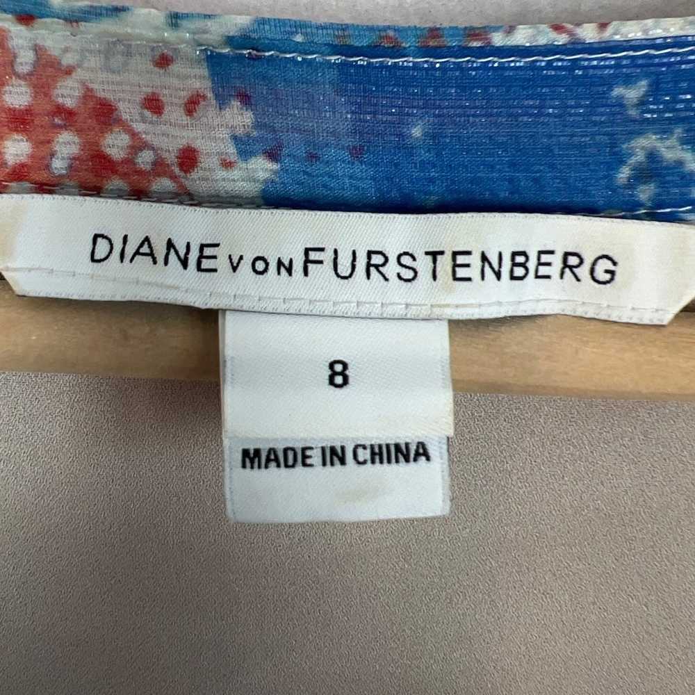 Diane Von Furstenberg Fleurette Silk Mini Dress B… - image 7