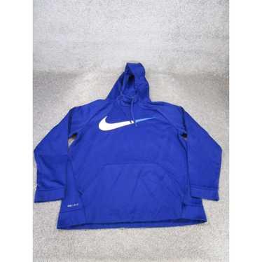 Nike Nike Sweatshirt Mens Large Blue Dri Fit Pull… - image 1
