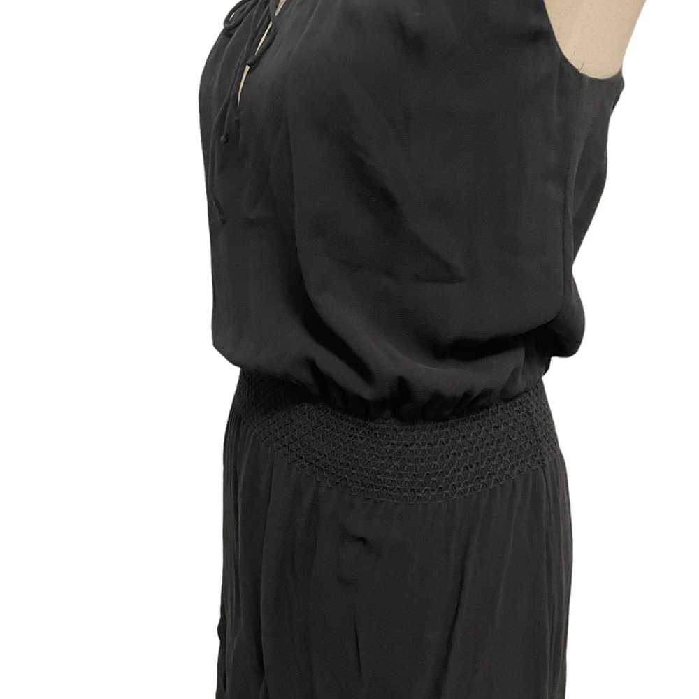 Babaton Aritzia Bramwell 100% Silk Black Smock Wa… - image 6