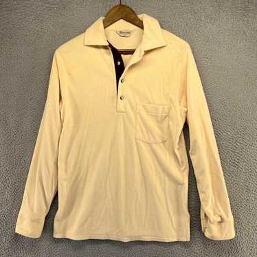Vintage Vintage Recess Polo Shirt Fleece Suede Pul