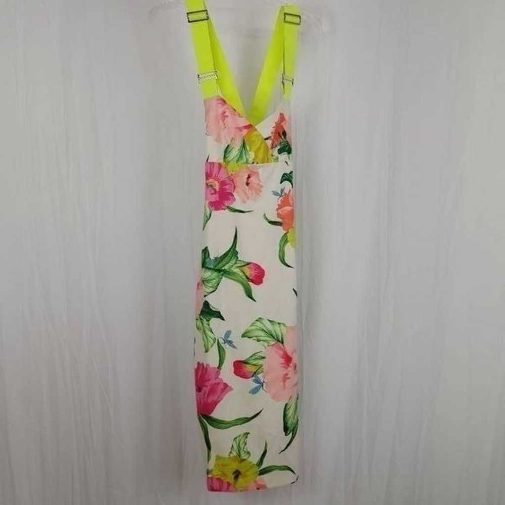 Ted Baker Taylar Dress Laser Yellow Strap Exposed… - image 2