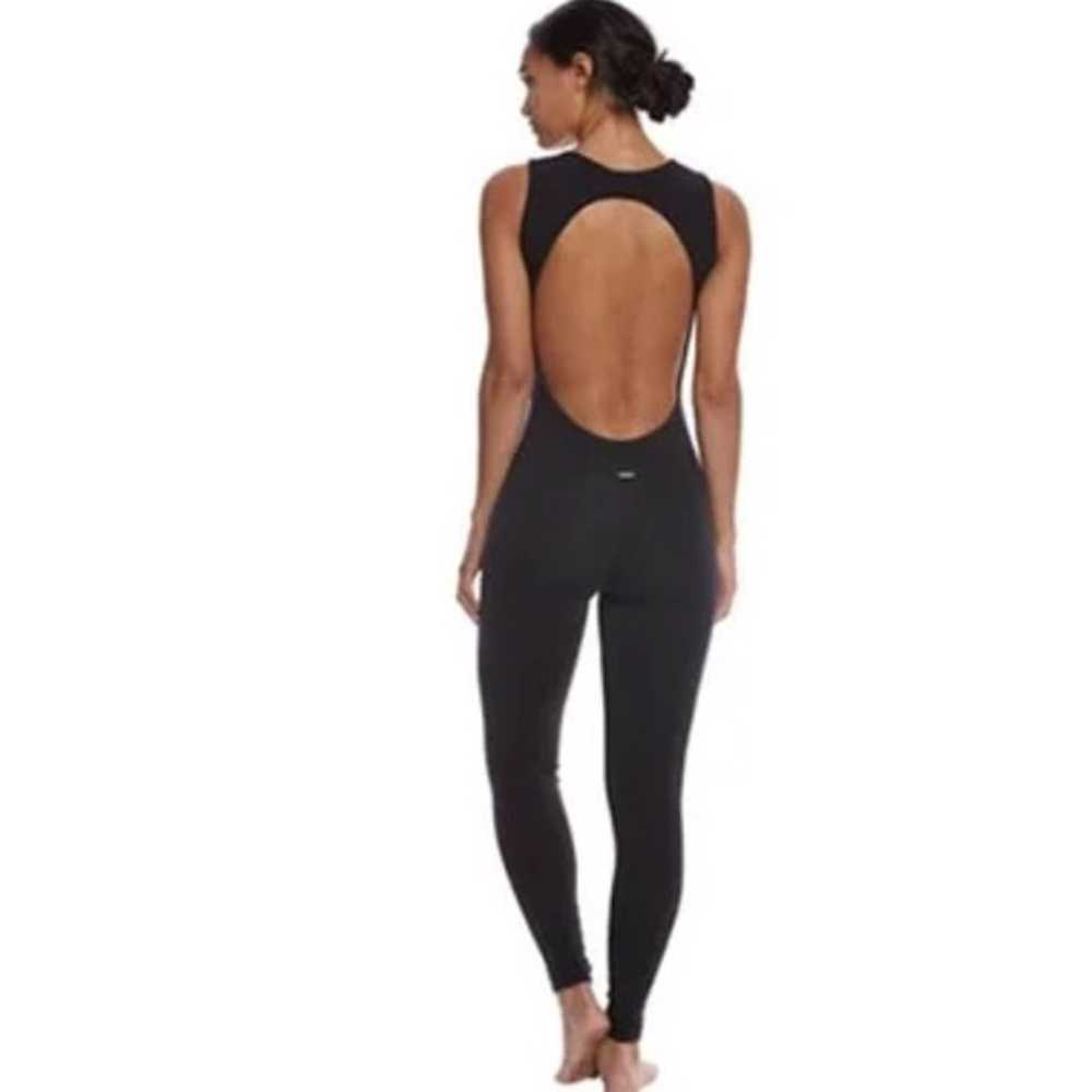 ✨ Mika Yoga Cut Out Kali Black Jumpsuit - image 2