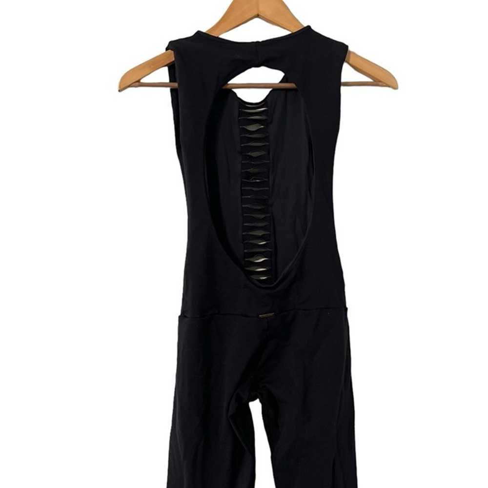 ✨ Mika Yoga Cut Out Kali Black Jumpsuit - image 4