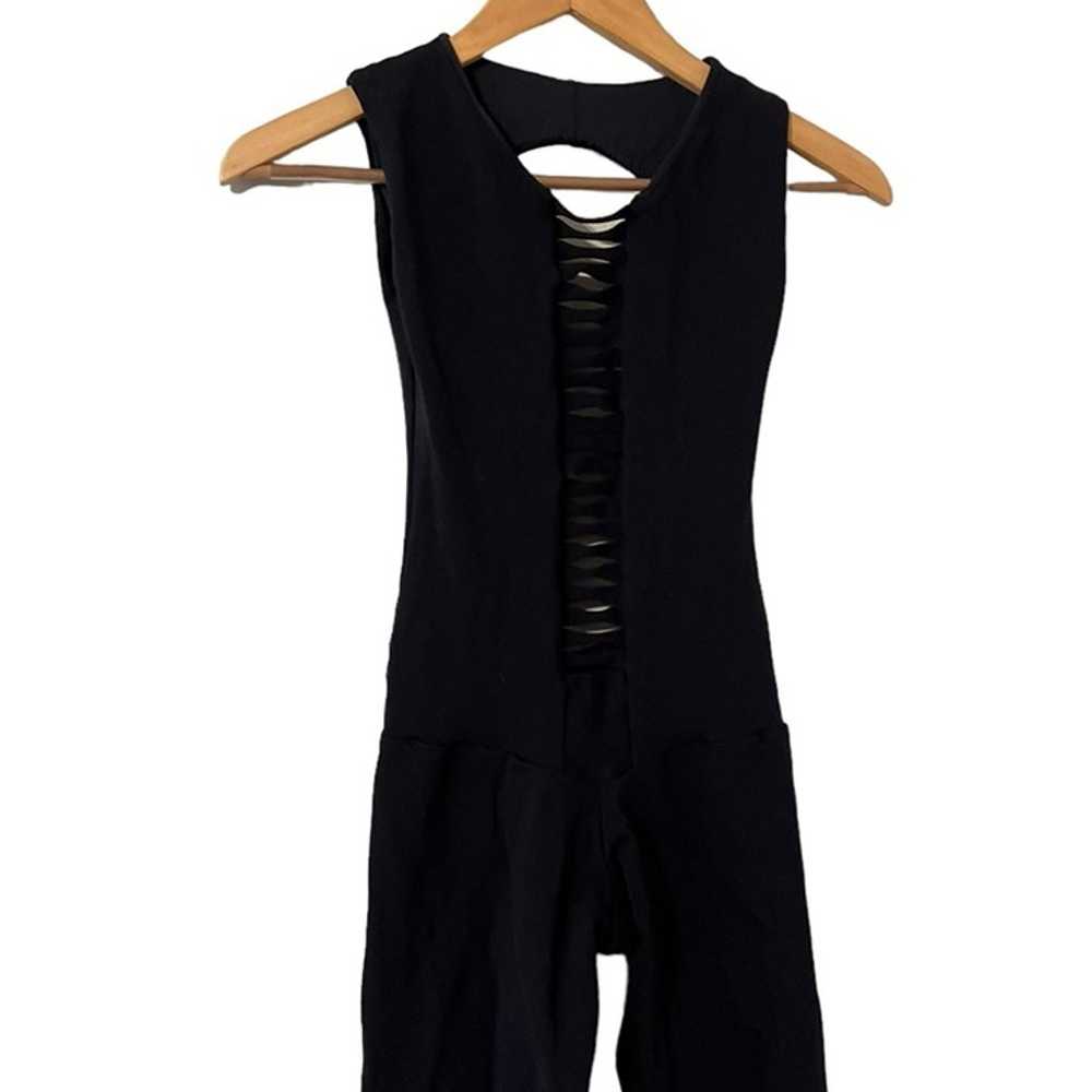 ✨ Mika Yoga Cut Out Kali Black Jumpsuit - image 6