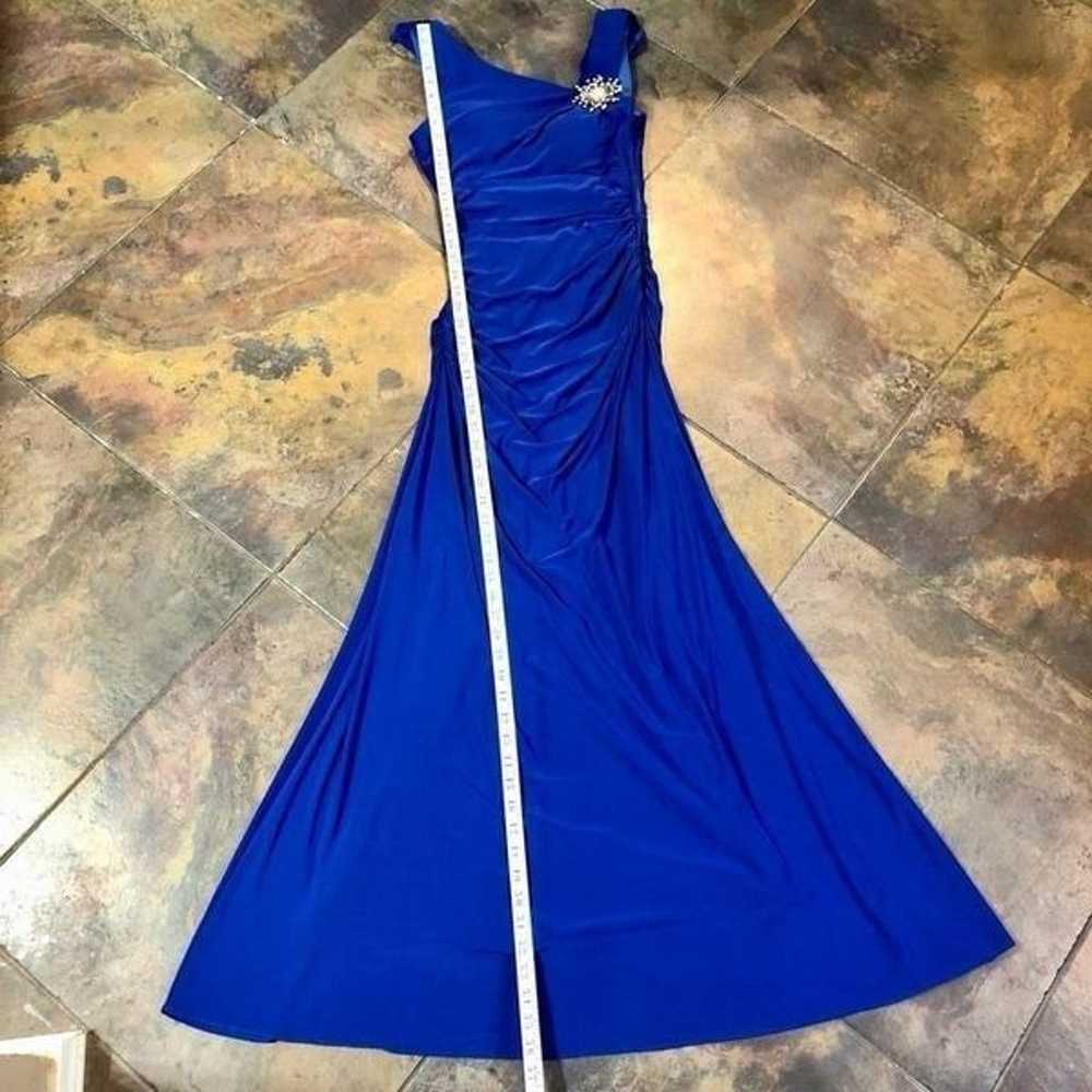 Eureka Royal Blue Evening Ballgown Size Small - image 8