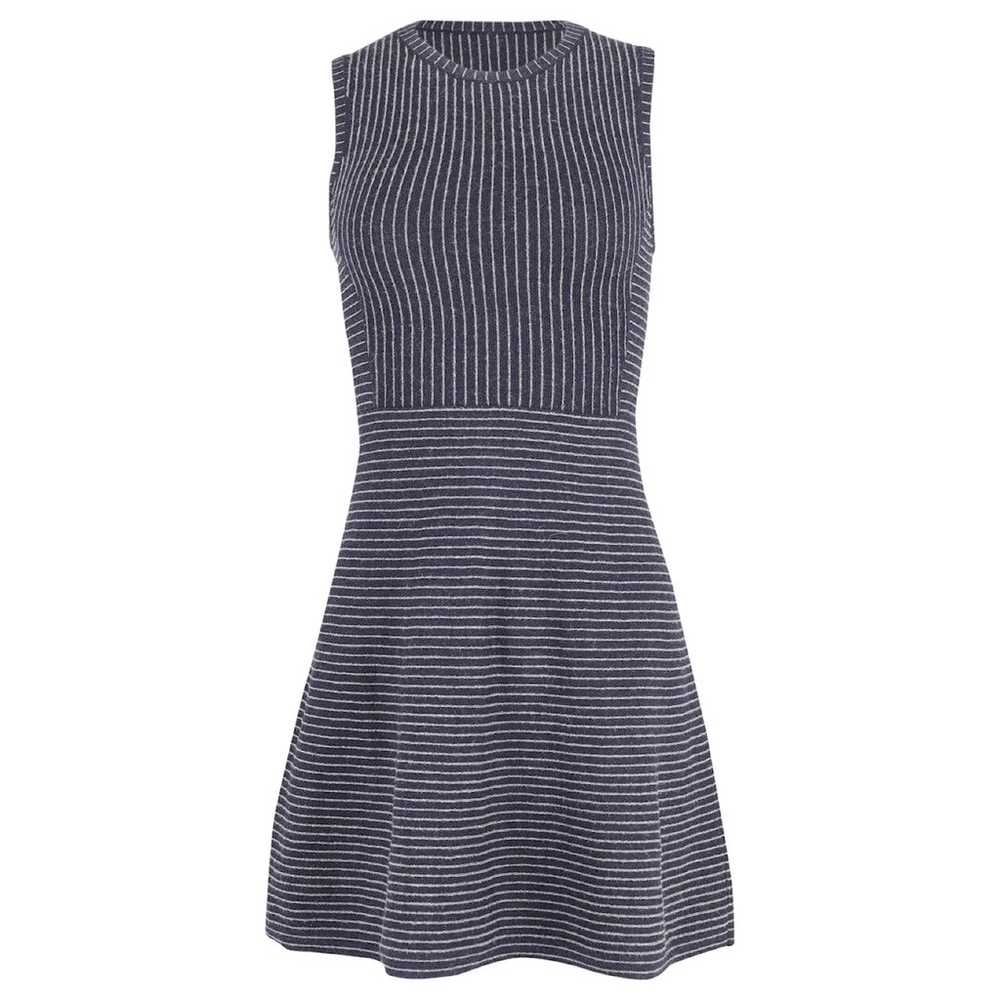 Theory Randria Evian Stretch Striped Dress - L - image 1