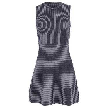 Theory Randria Evian Stretch Striped Dress - L - image 1