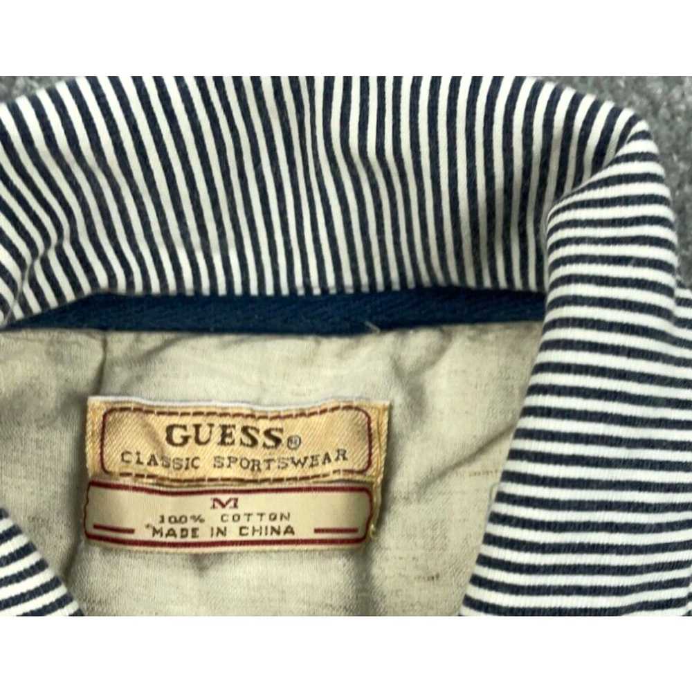 Guess VTG GUESS Classic Polo Shirt Adult Medium B… - image 3