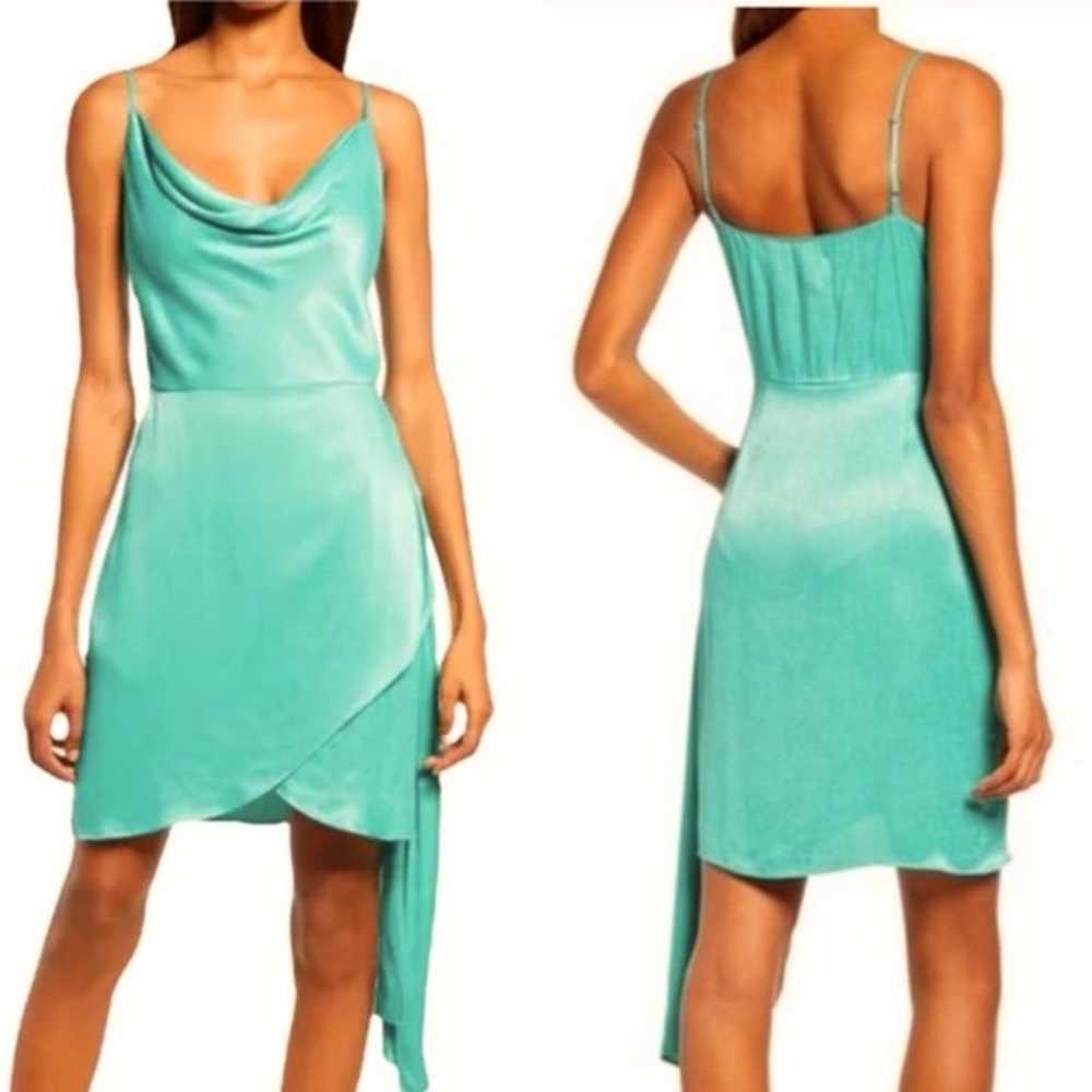 Saylor Mykonos Cowl Neck Asymmetrical Dress in Wa… - image 12