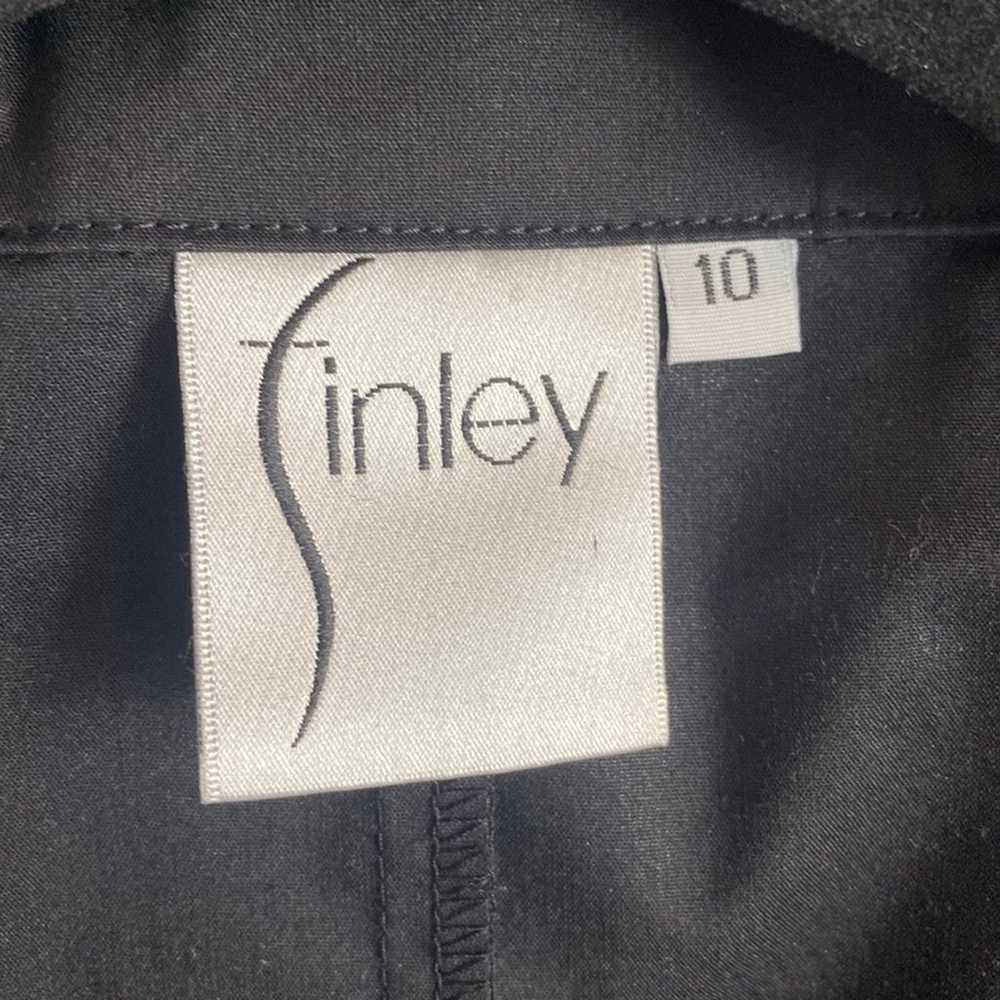 Finley Black Pleated Sleeveless A-Line Dress 10 - image 6