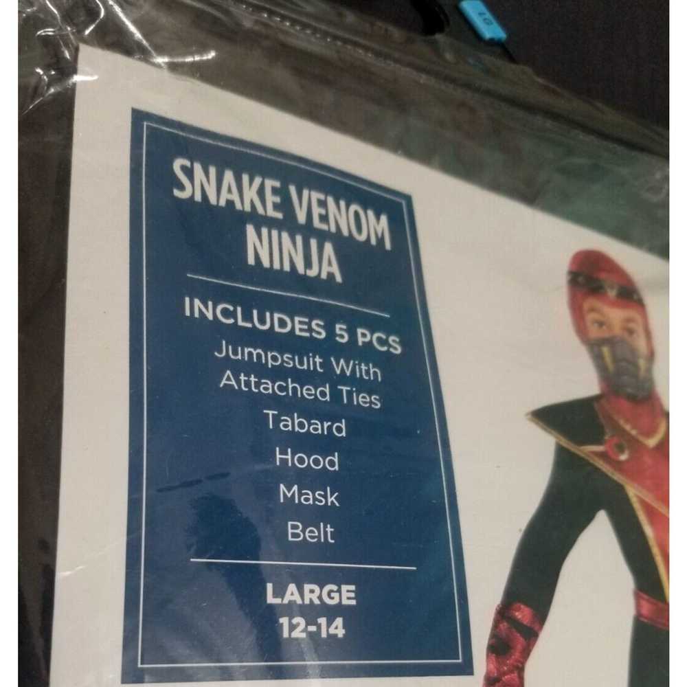 Vintage Snake Venom Ninja Warrior Costume Large 1… - image 2