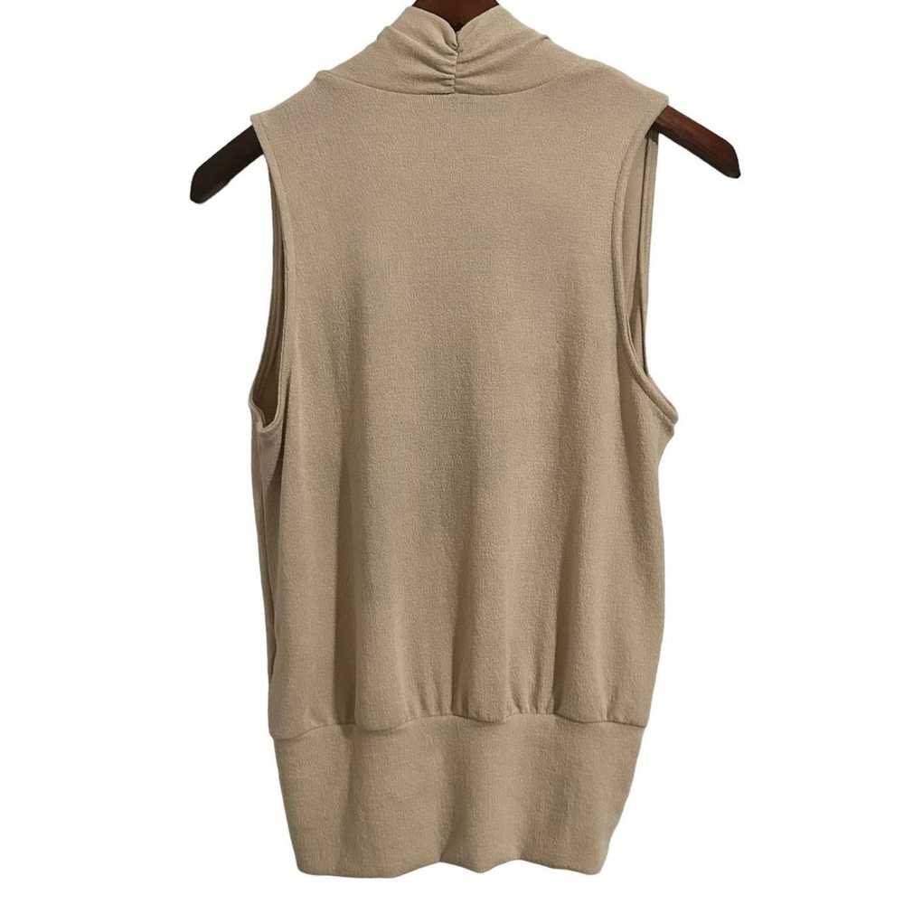 Other Abbeline Womens Terry Cloth Wrap V-Neck Tan… - image 2