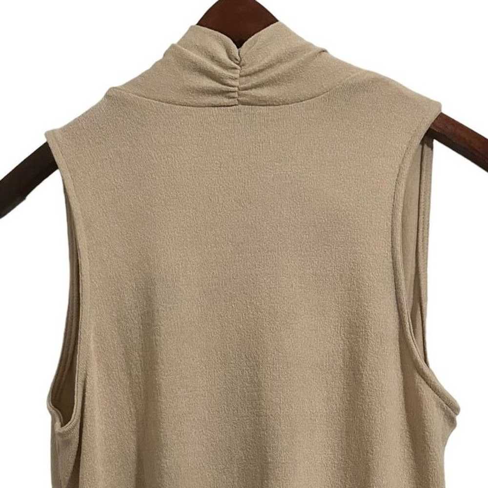 Other Abbeline Womens Terry Cloth Wrap V-Neck Tan… - image 4
