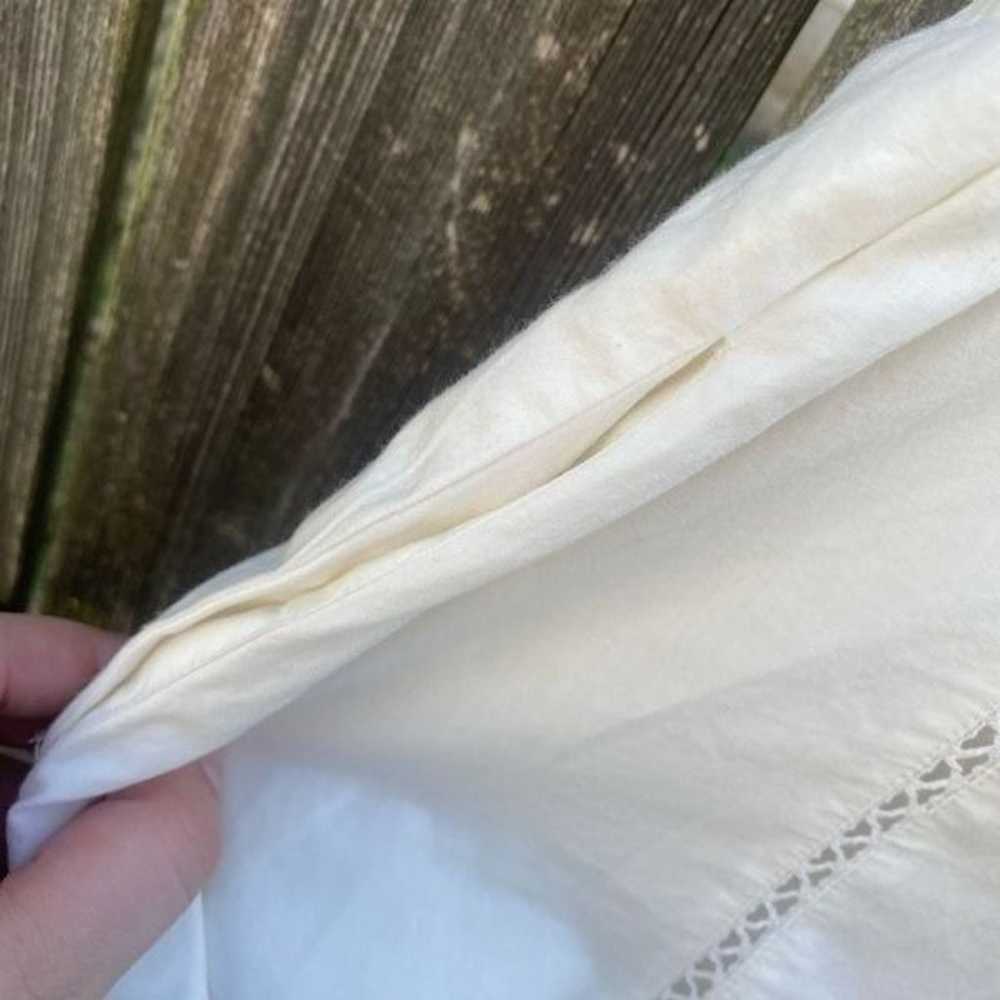Love the Label White Floral Mini Dress | L - image 7