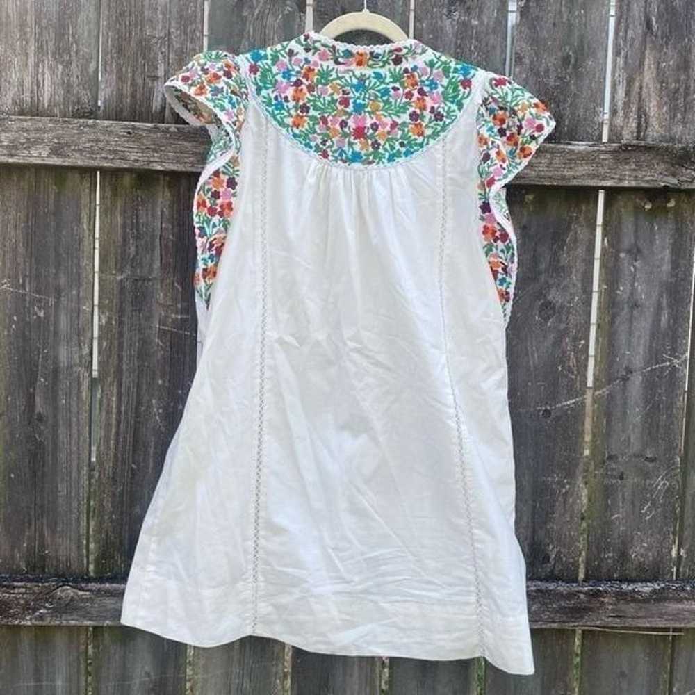Love the Label White Floral Mini Dress | L - image 8