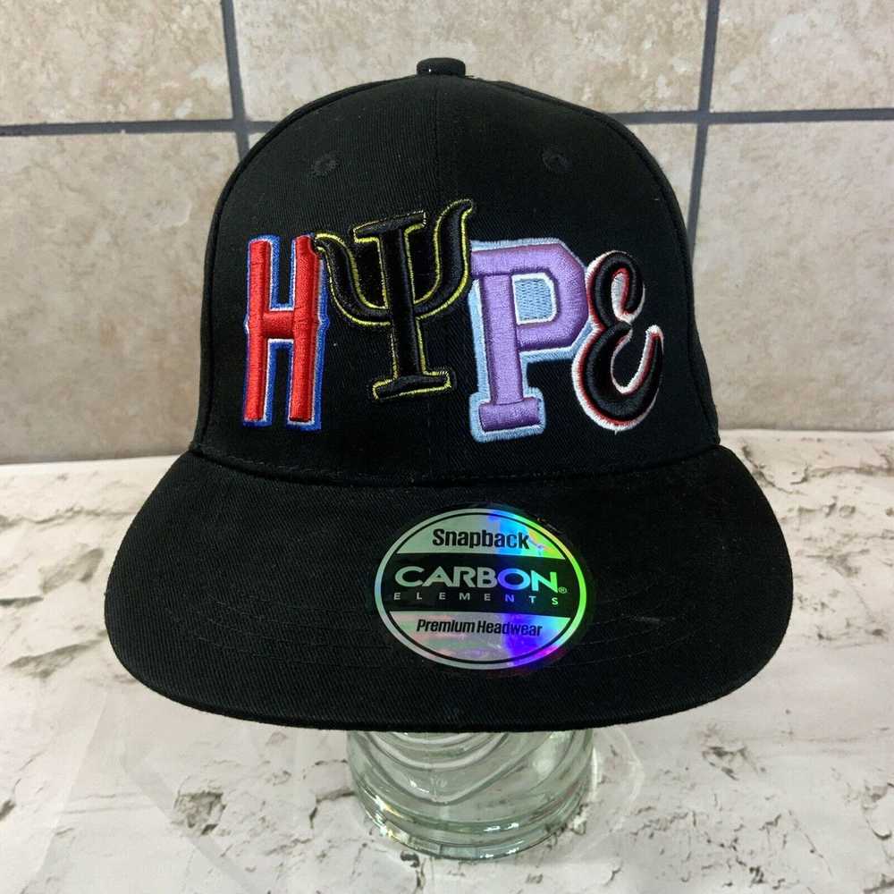 Carbon Carbon Elements Hype Snapback Cap Hat Blac… - image 1