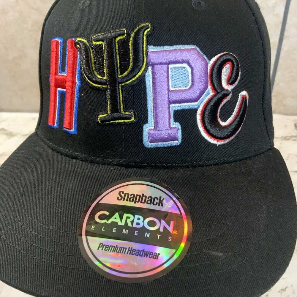 Carbon Carbon Elements Hype Snapback Cap Hat Blac… - image 2