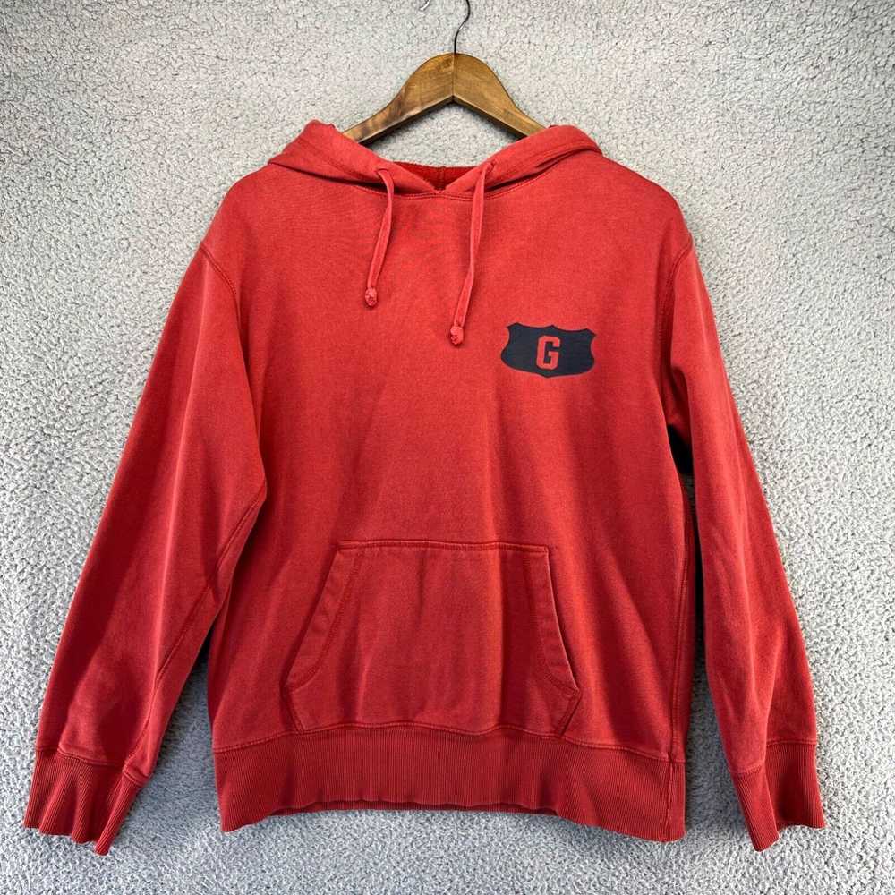 Gap Vintage Gap Hoodie Sweatshirt Adult Small Red… - image 1