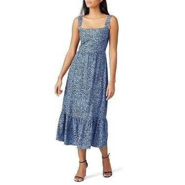 HVN Olympia Sleeveless Gown in Blue 2 Womens Long… - image 1