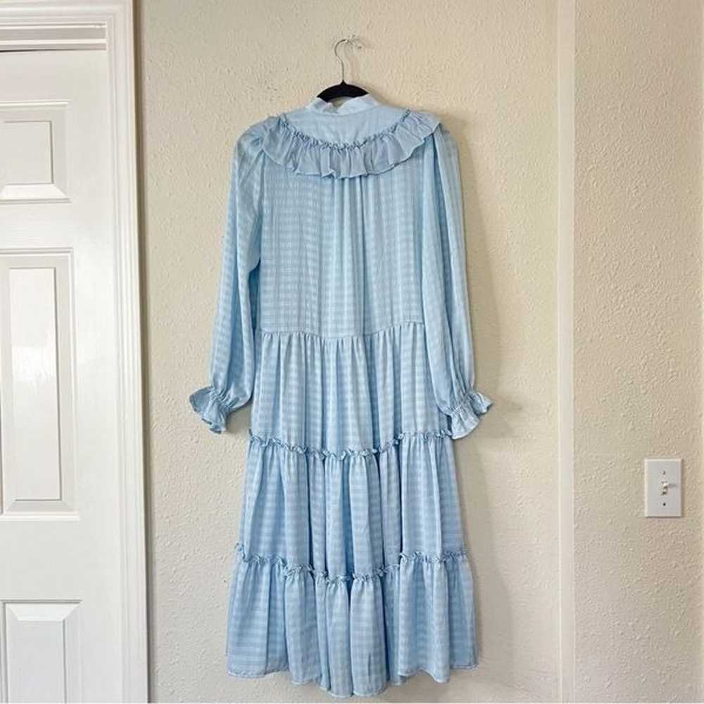 Anthropologie Tiered Ruffled Midi Dress Size XS L… - image 7