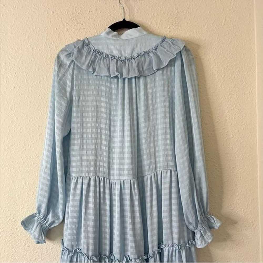 Anthropologie Tiered Ruffled Midi Dress Size XS L… - image 9