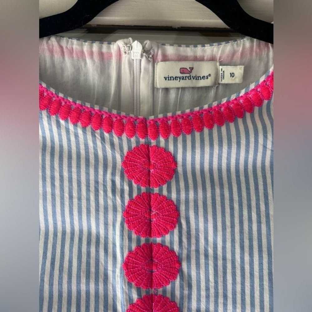 Vineyard Vines Shift Dress with Blue/White Stripe… - image 5