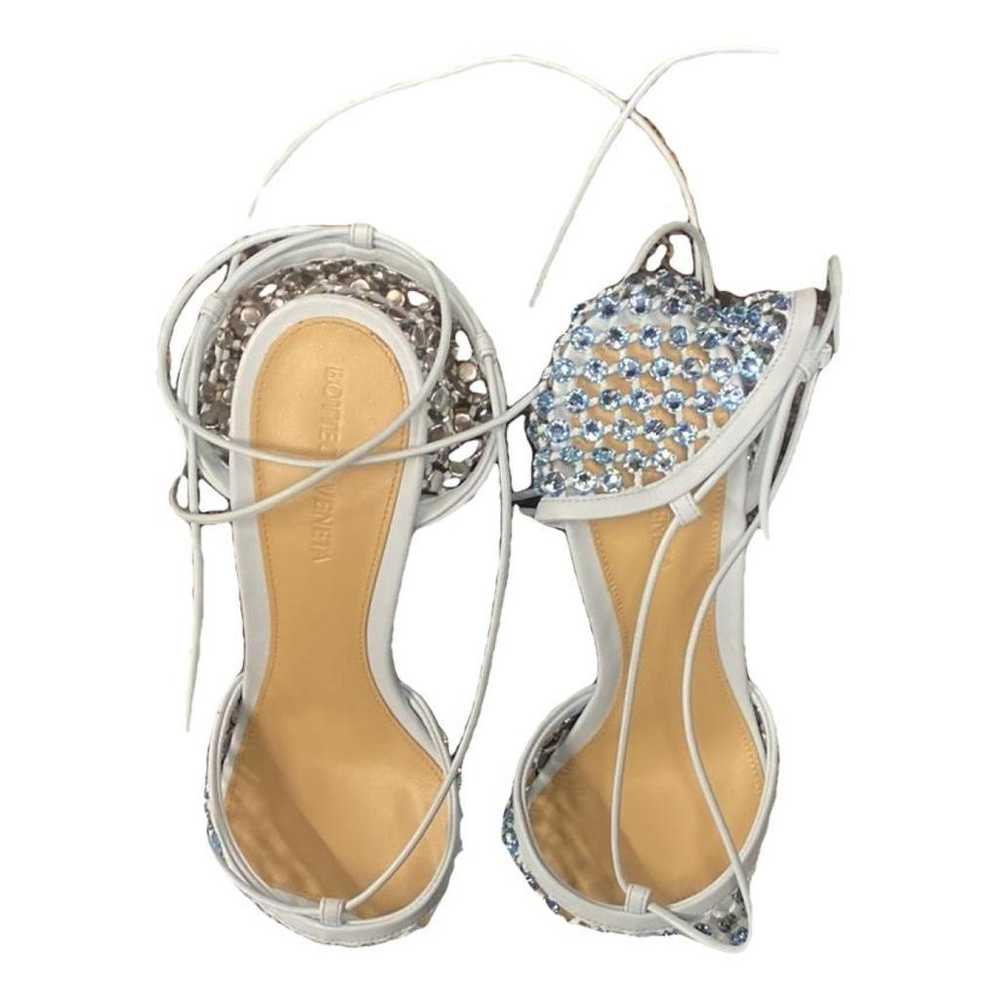 Bottega Veneta Stretch glitter sandal - image 2