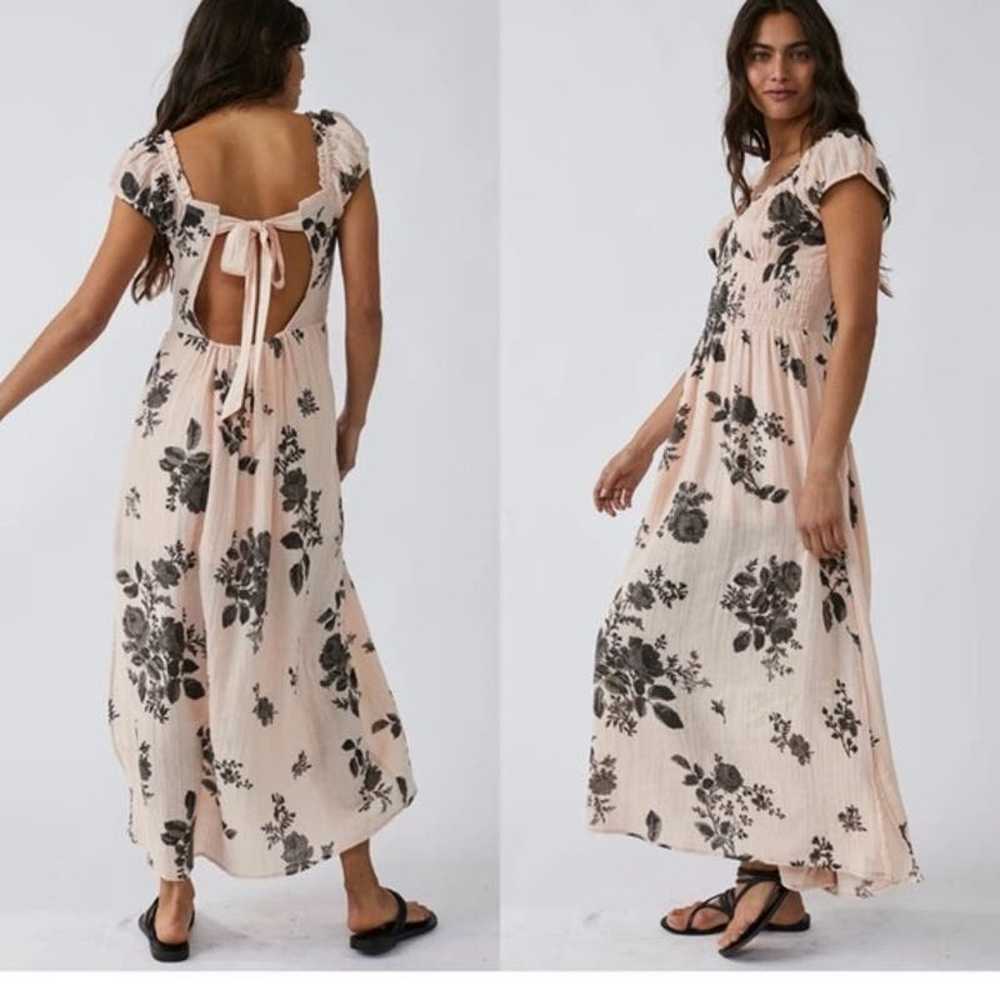 New Free People Forget Me Not Midi Dress $128 SMA… - image 5